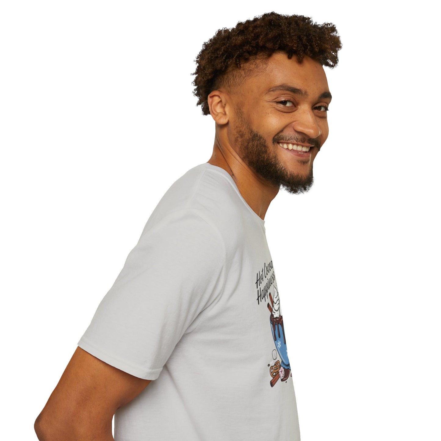 Hot Cocoa Happiness - Softstyle T-Shirt