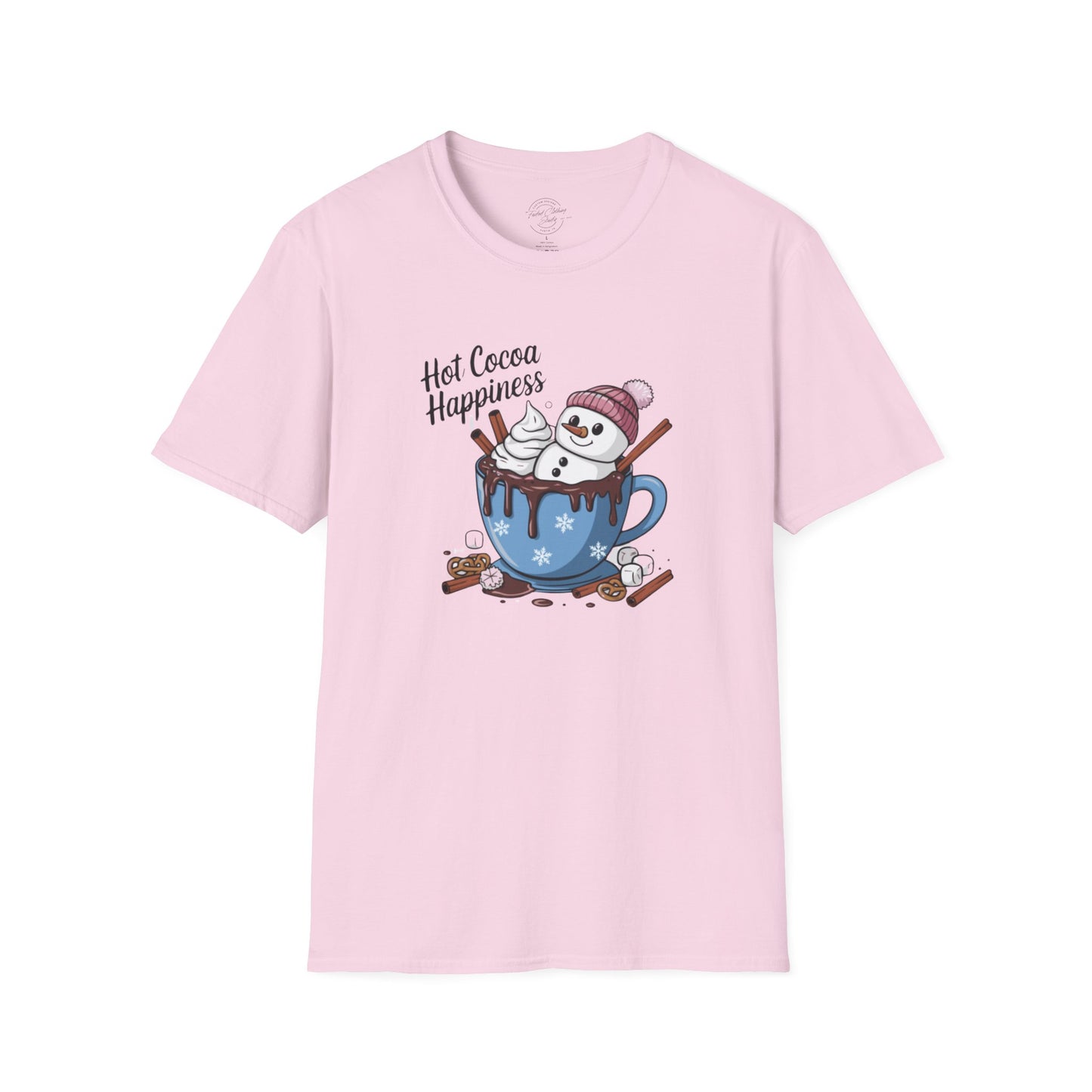 Hot Cocoa Happiness - Softstyle T-Shirt