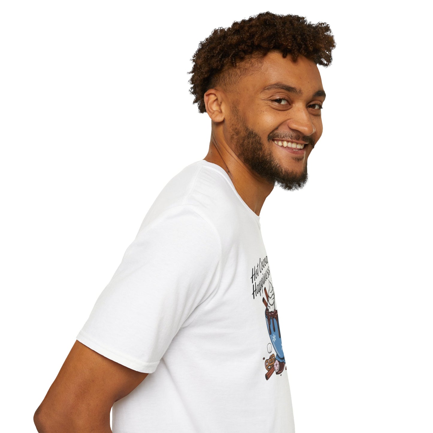Hot Cocoa Happiness - Softstyle T-Shirt