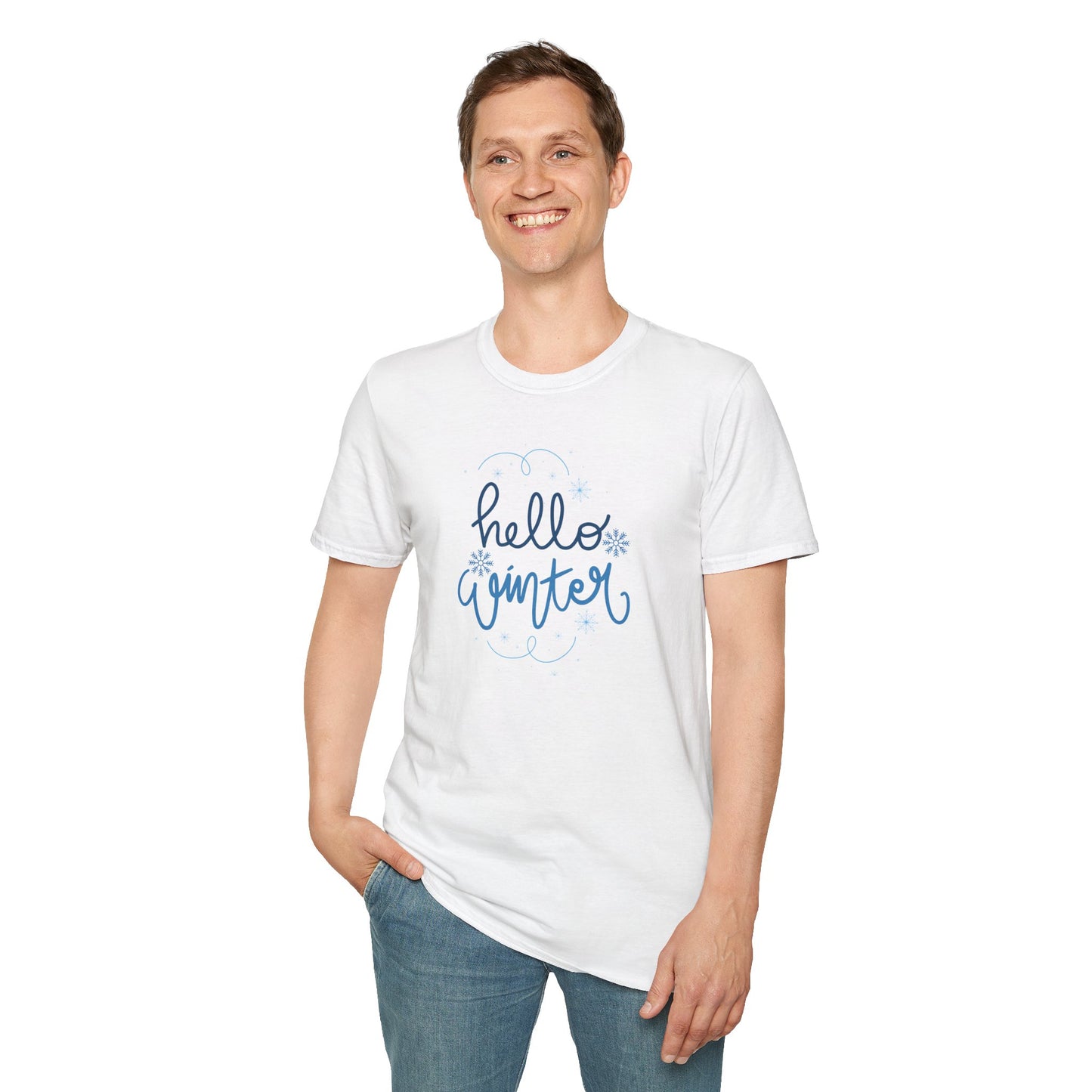 Hello Winter - Softstyle T-Shirt
