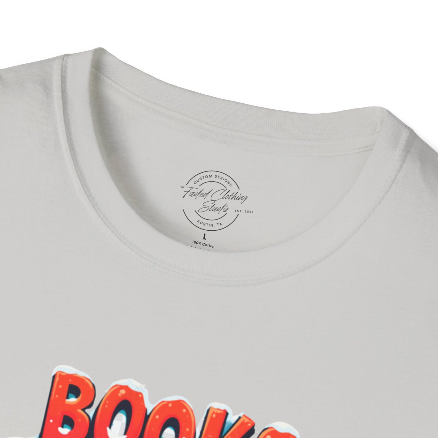 Books in Winter - Softstyle T-Shirt