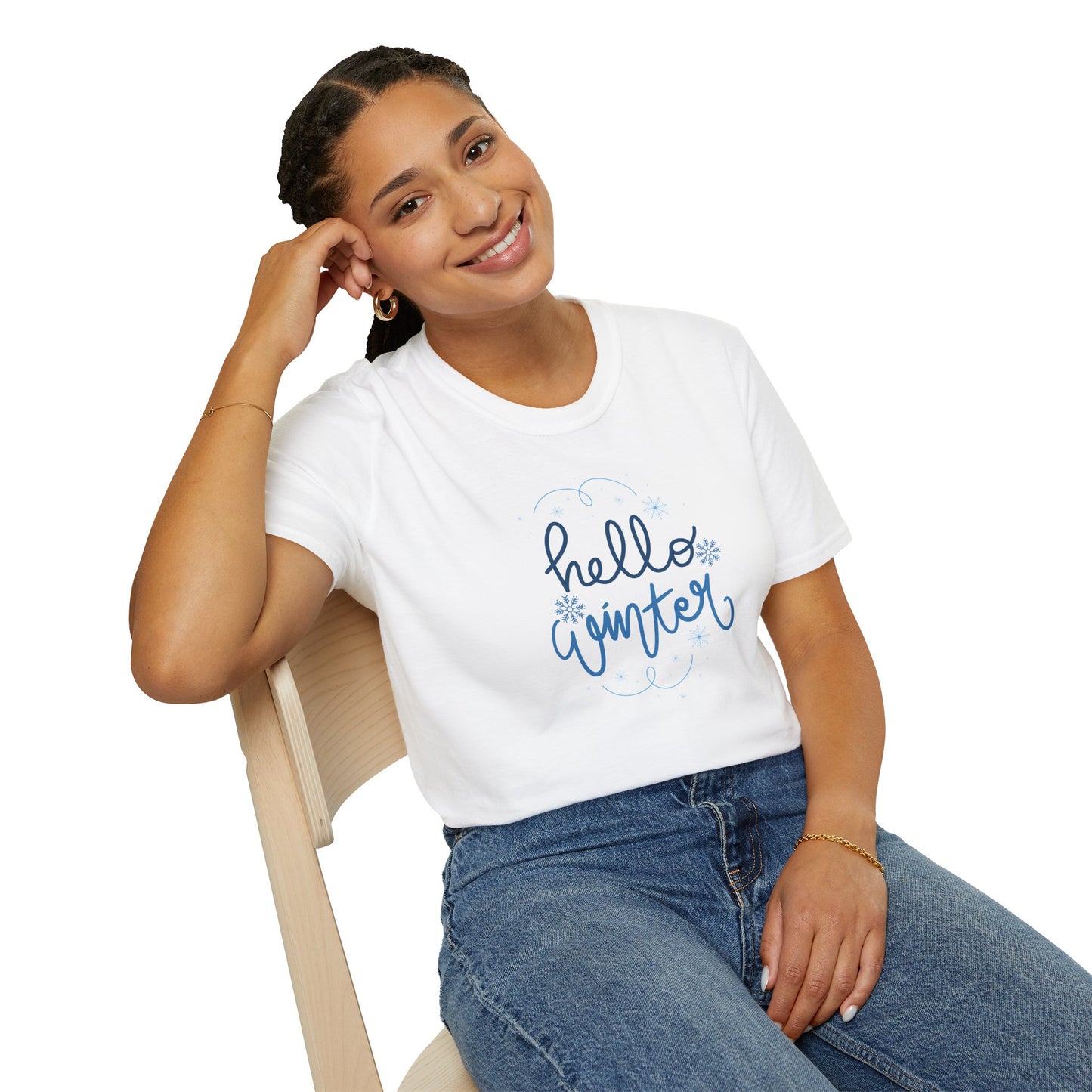 Hello Winter - Softstyle T-Shirt