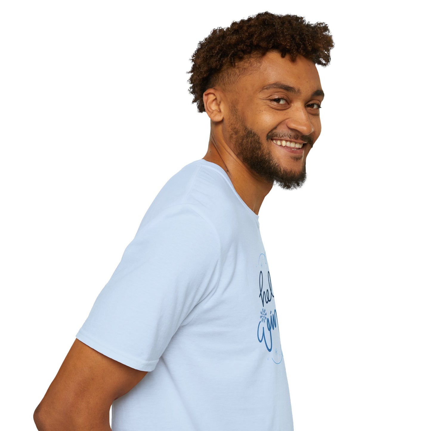 Hello Winter - Softstyle T-Shirt