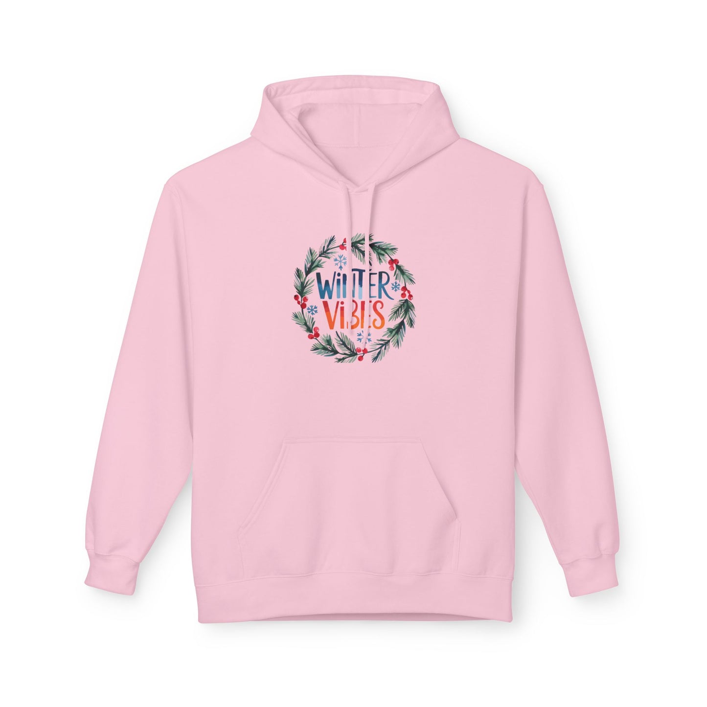 Winter Vibes - Midweight Softstyle Fleece Hoodie