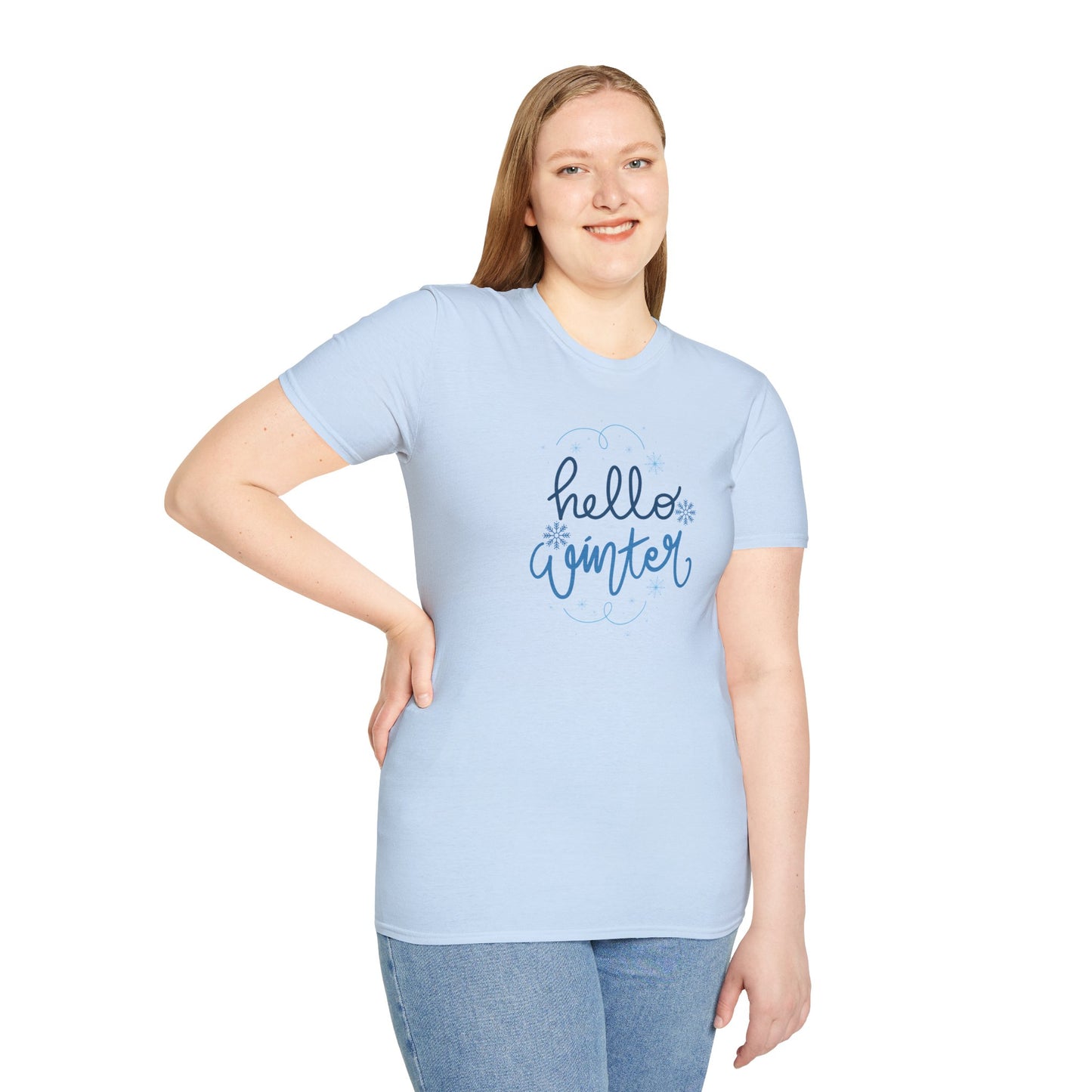 Hello Winter - Softstyle T-Shirt