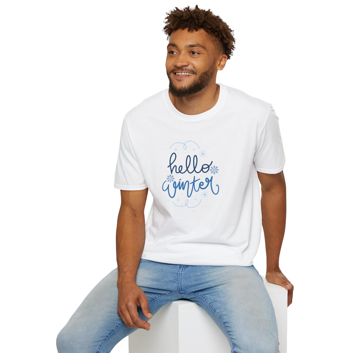 Hello Winter - Softstyle T-Shirt