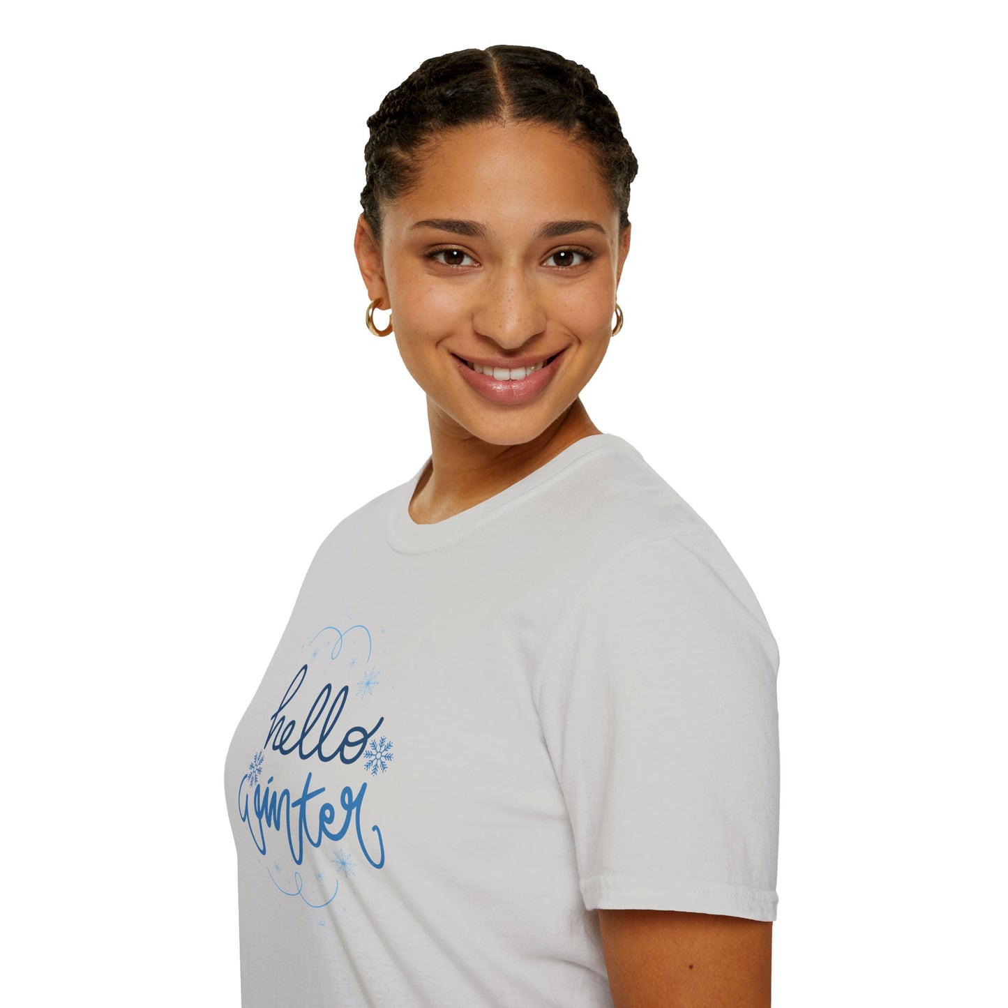 Hello Winter - Softstyle T-Shirt