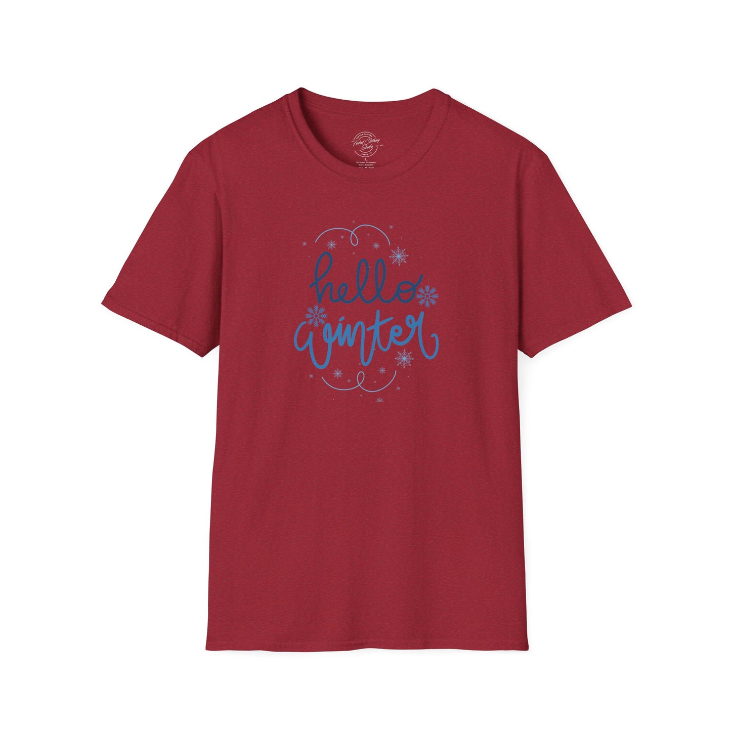 Hello Winter - Softstyle T-Shirt