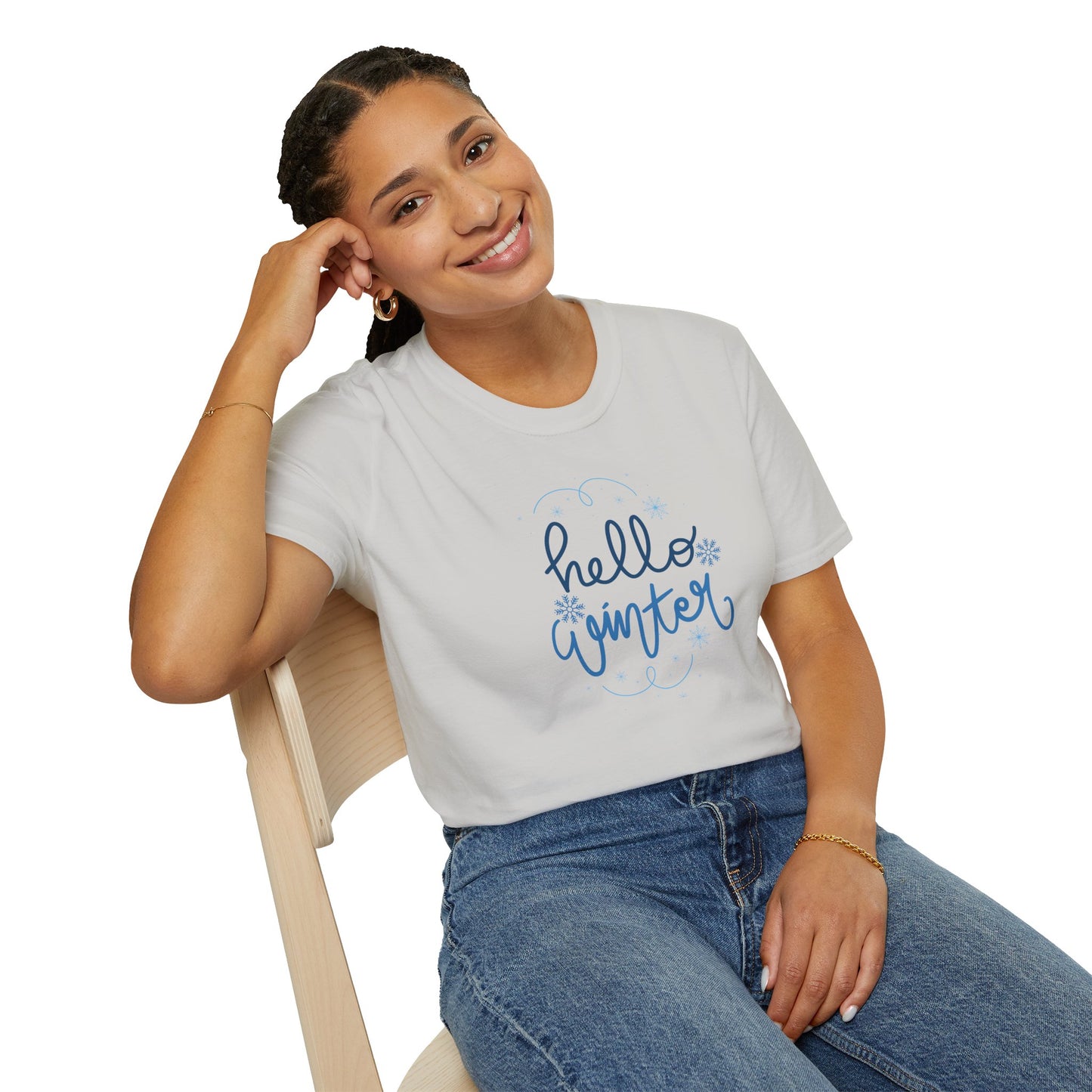 Hello Winter - Softstyle T-Shirt