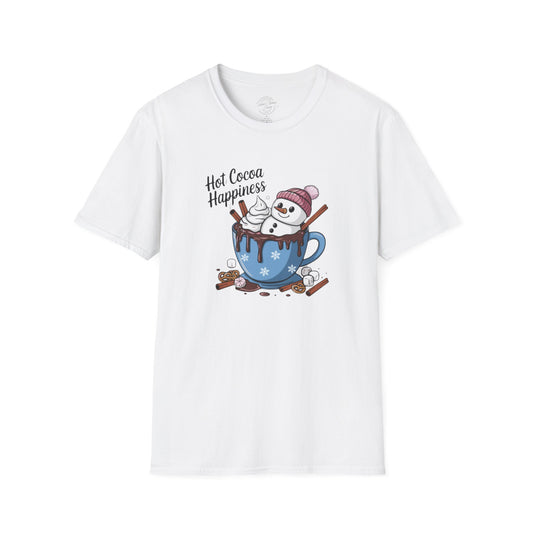 Hot Cocoa Happiness - Softstyle T-Shirt