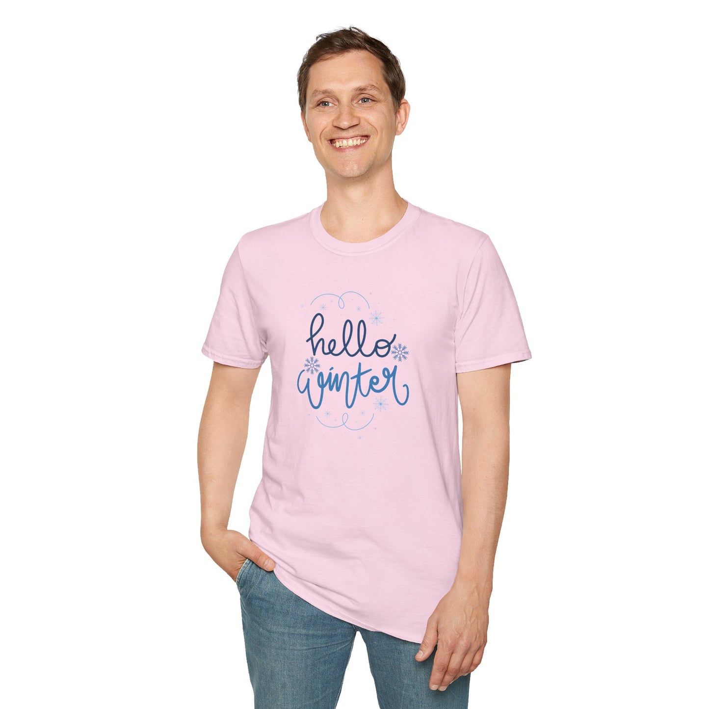 Hello Winter - Softstyle T-Shirt