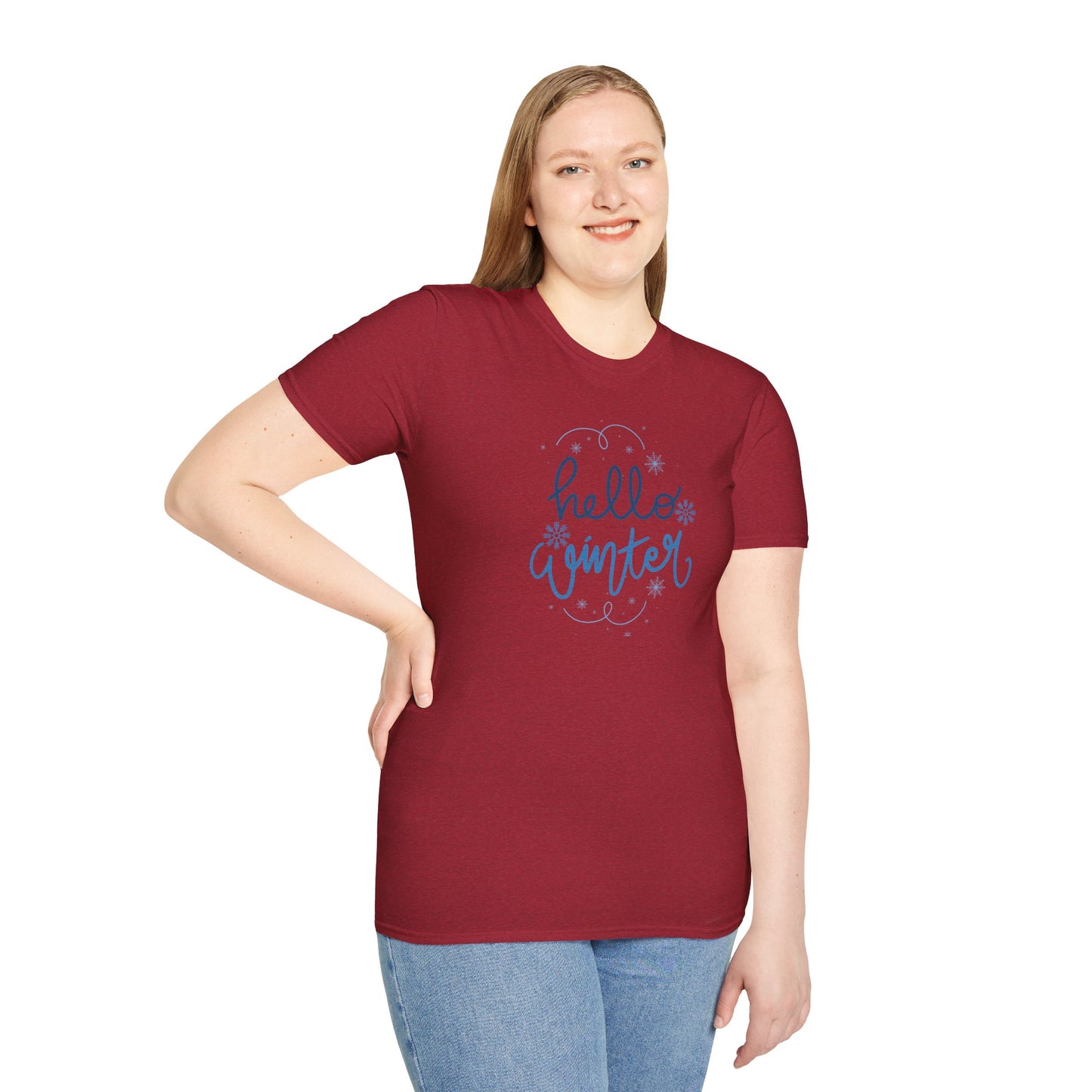 Hello Winter - Softstyle T-Shirt