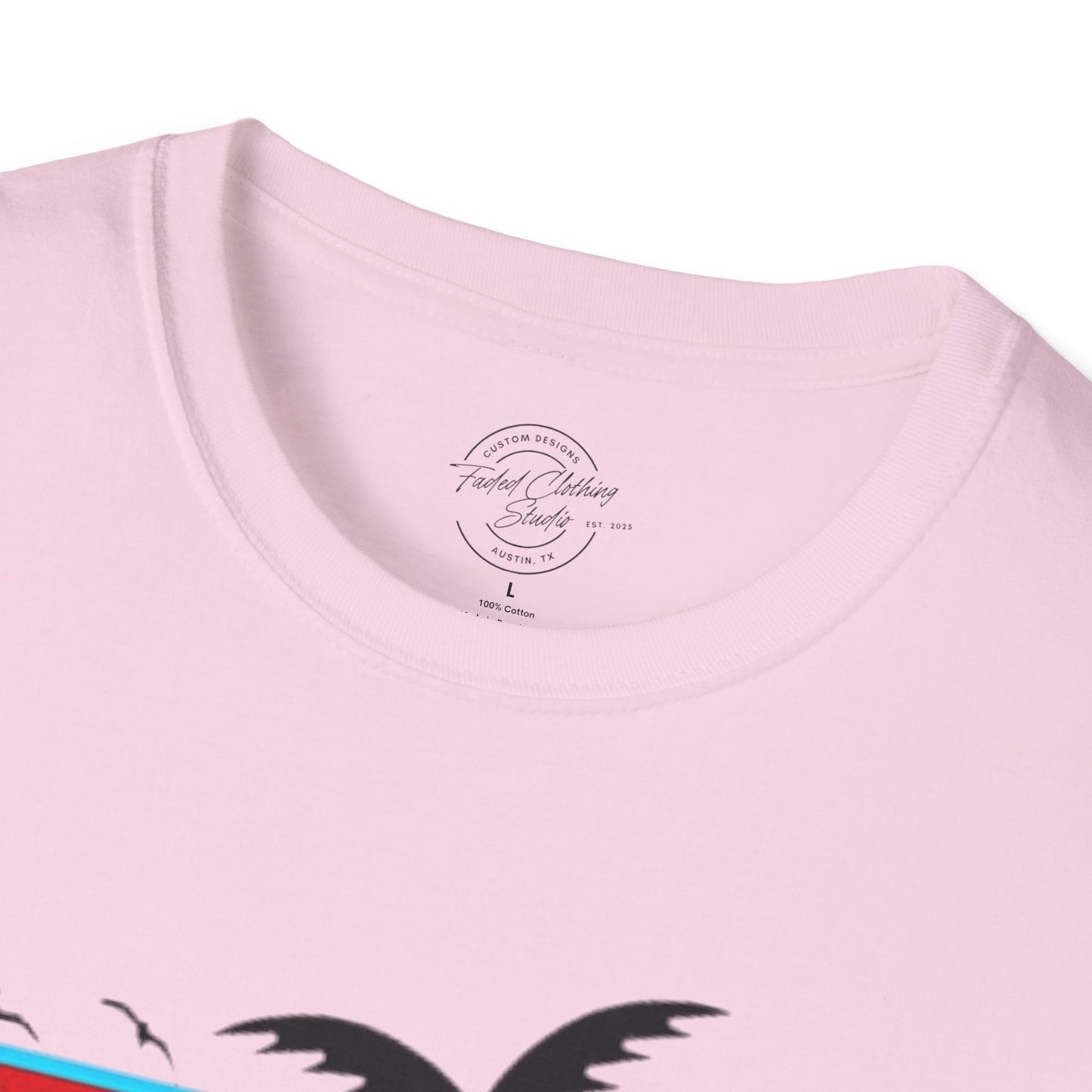 Retro Palms - Softstyle T-Shirt