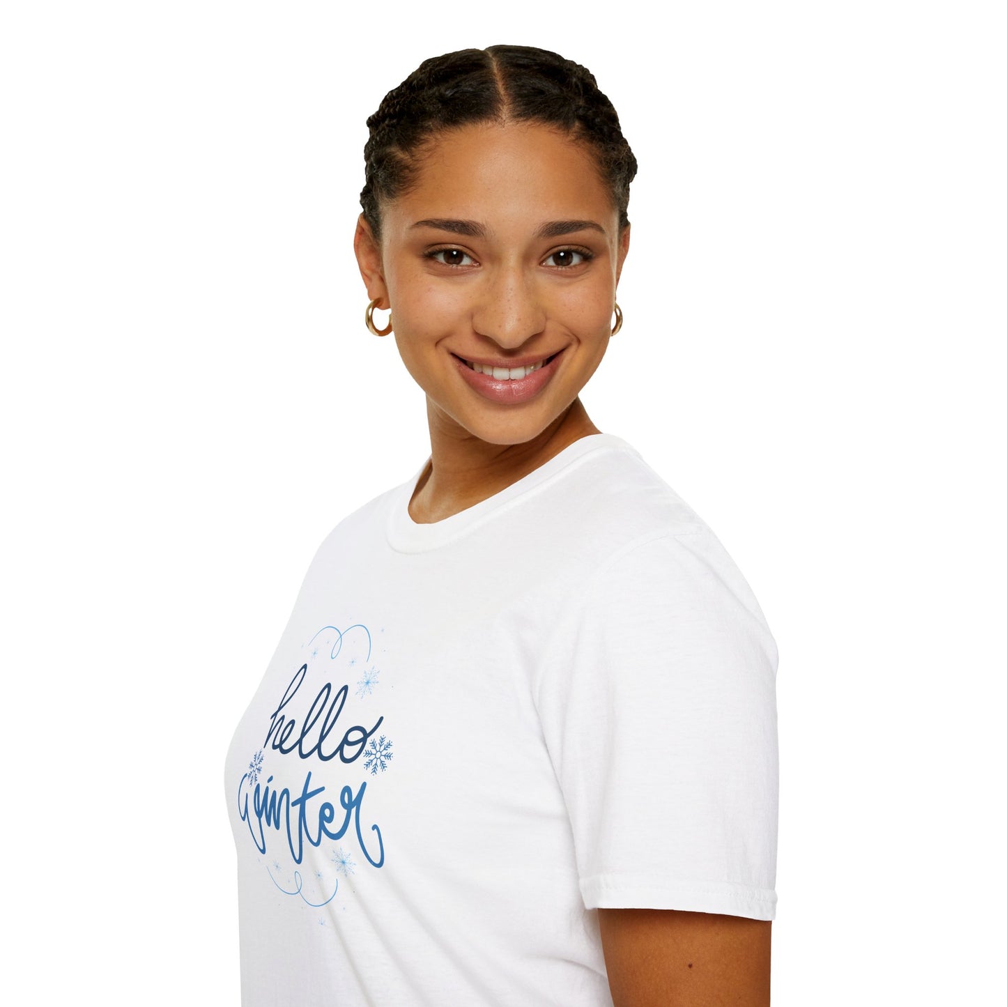 Hello Winter - Softstyle T-Shirt