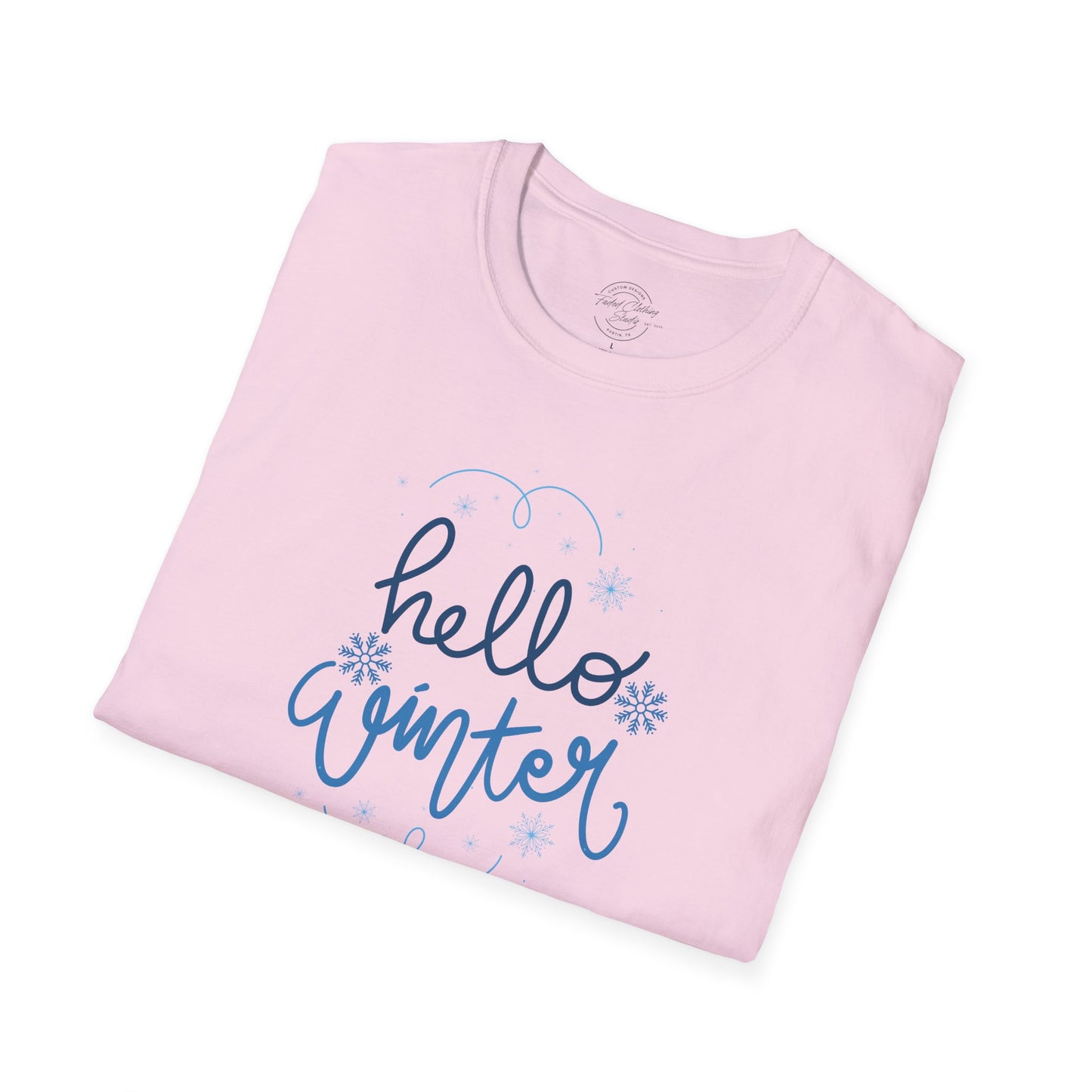 Hello Winter - Softstyle T-Shirt