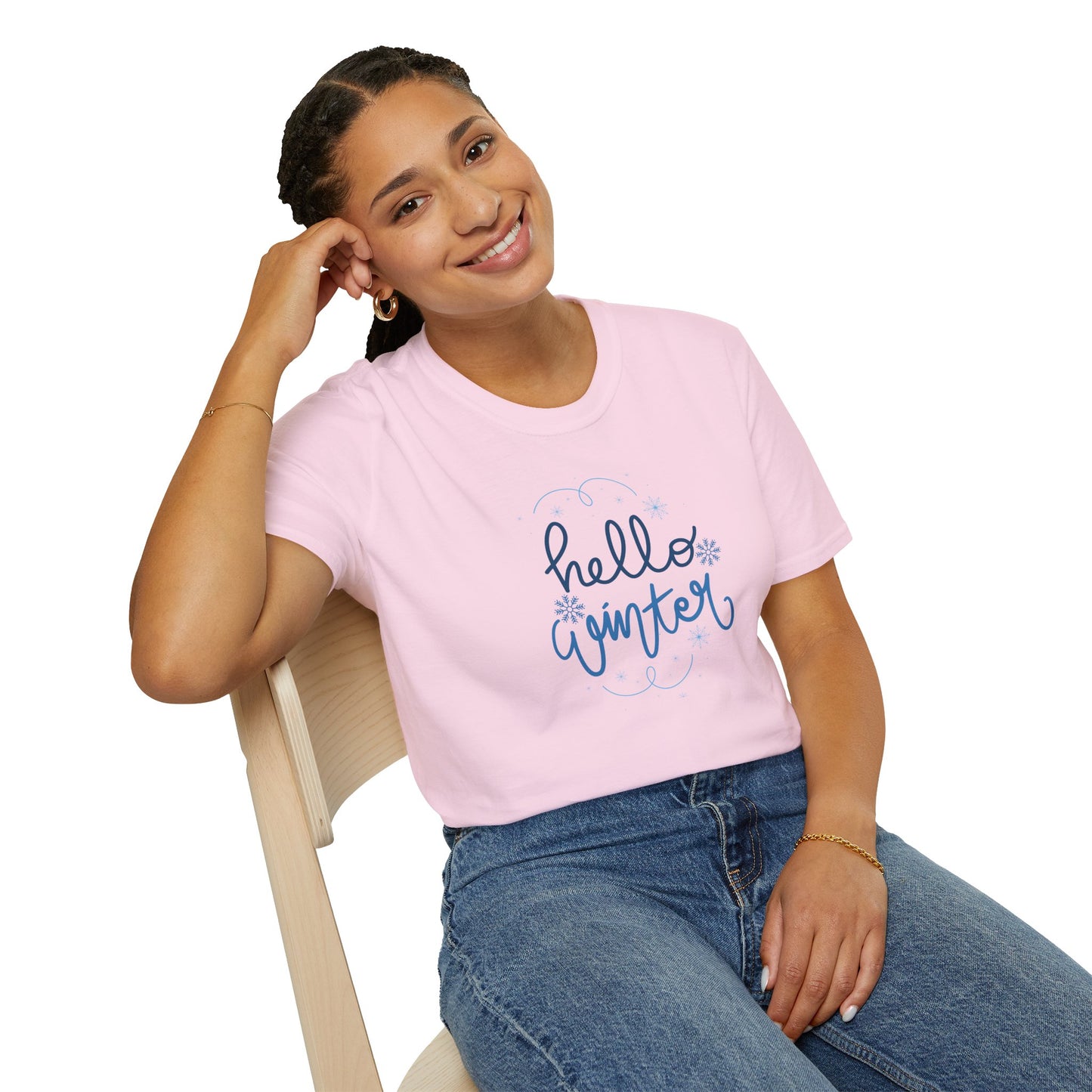 Hello Winter - Softstyle T-Shirt
