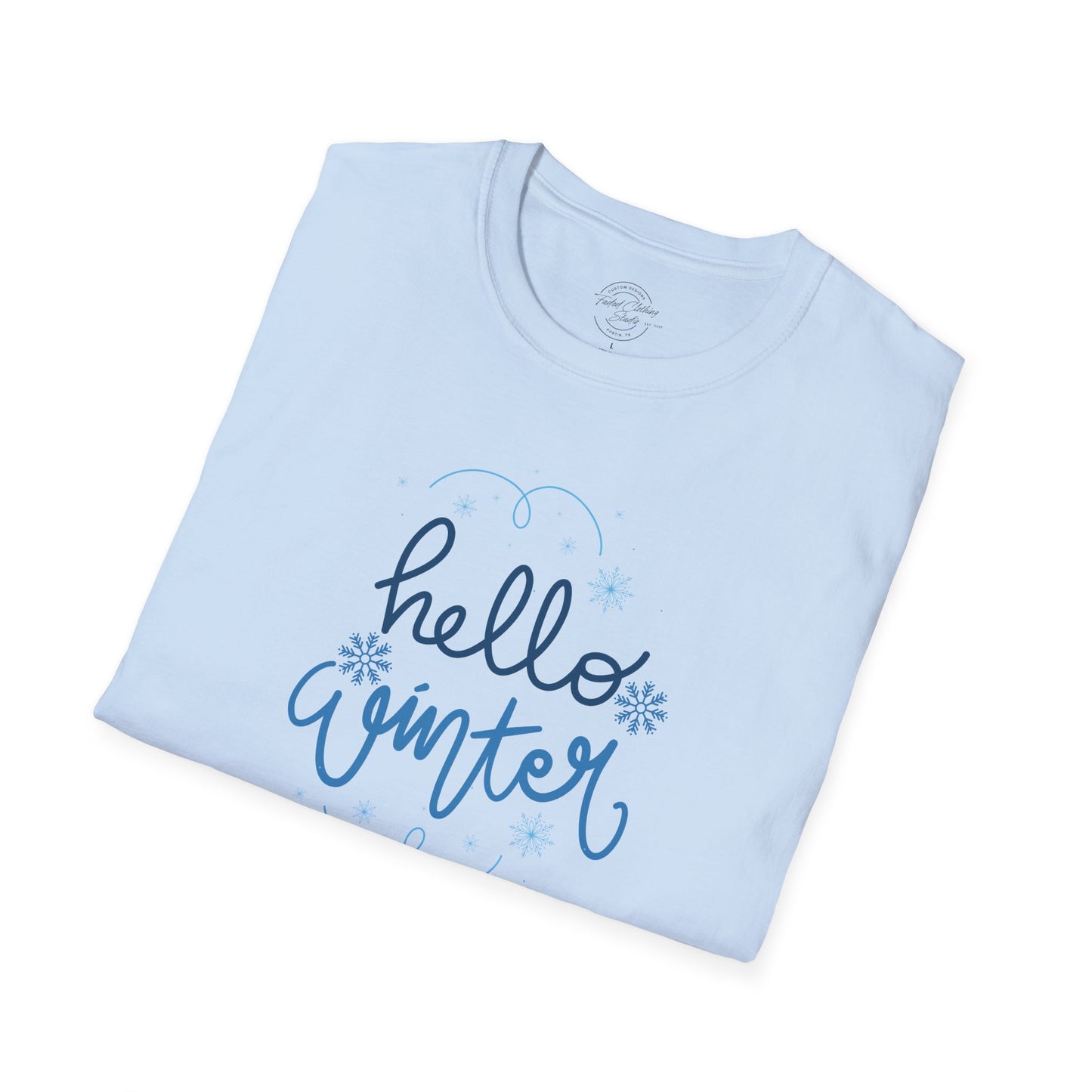 Hello Winter - Softstyle T-Shirt