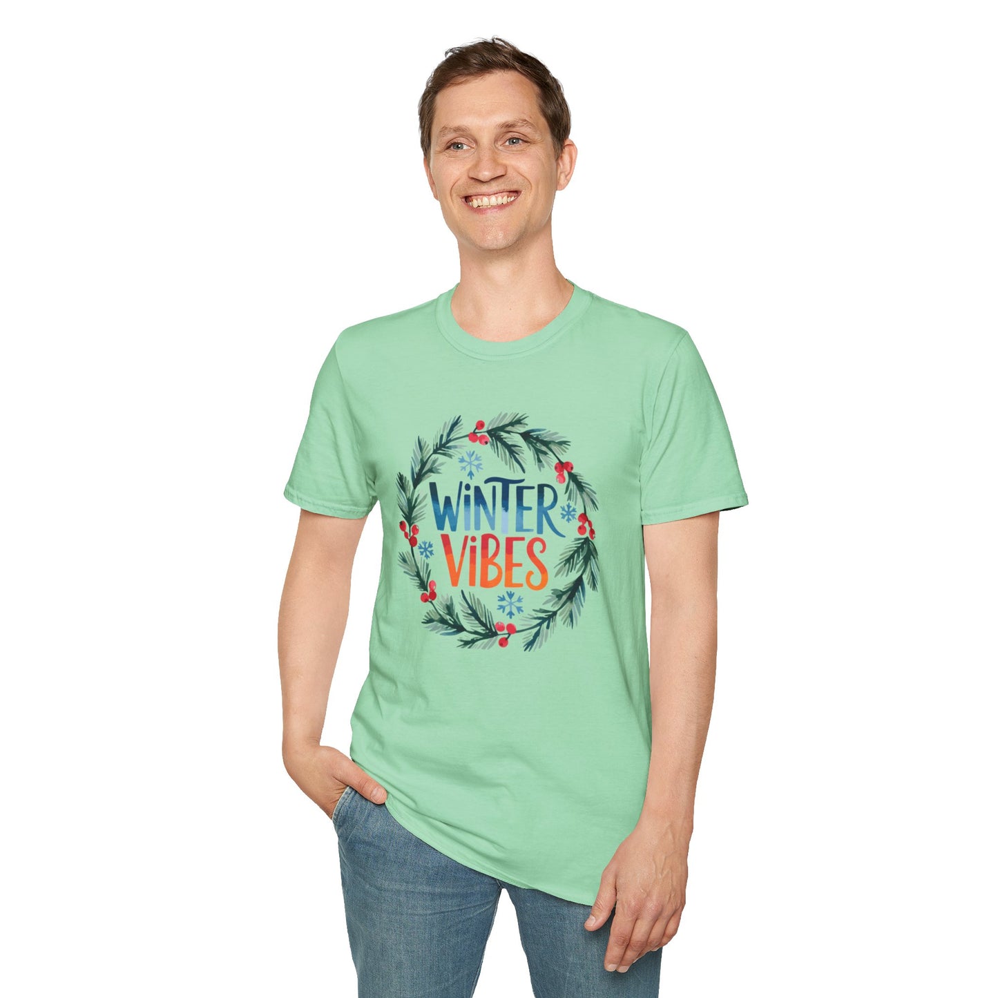 Winter Vibes - Softstyle T-Shirt