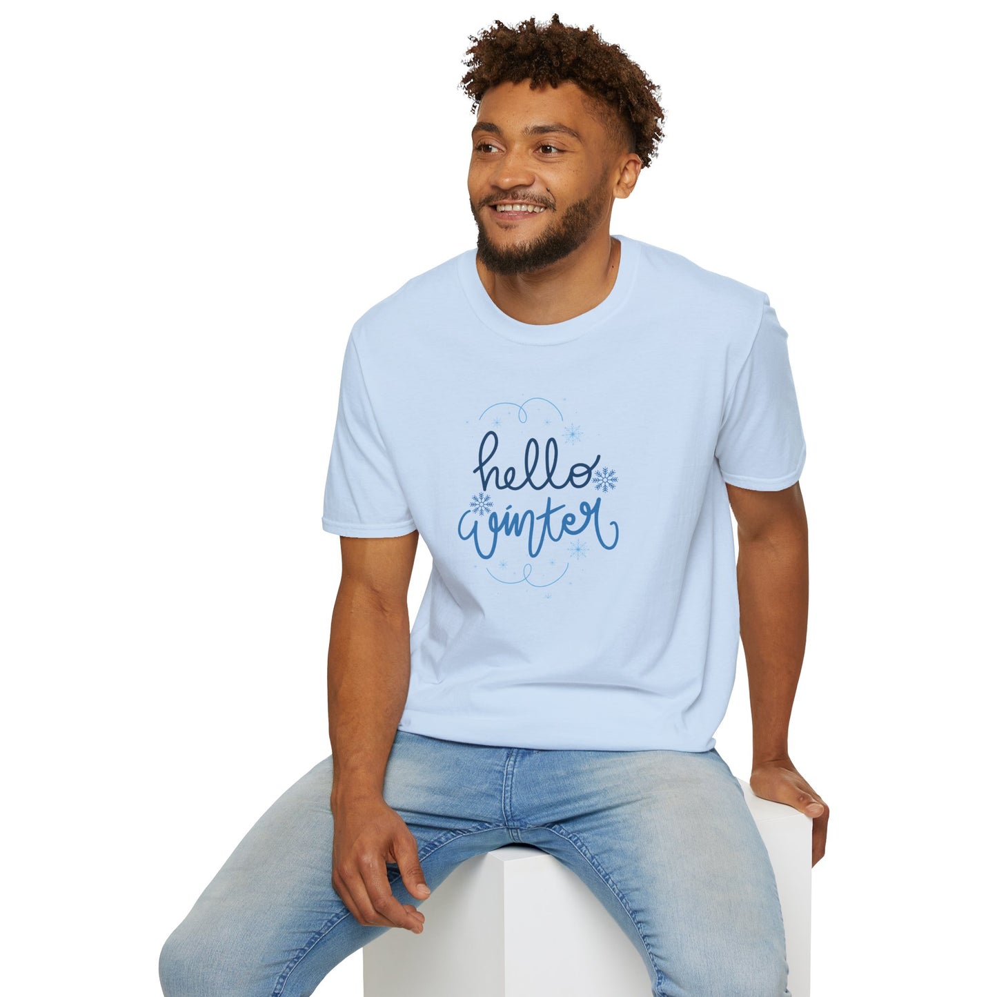 Hello Winter - Softstyle T-Shirt