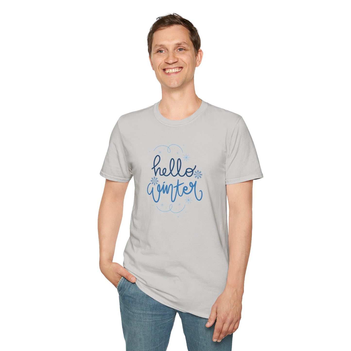 Hello Winter - Softstyle T-Shirt